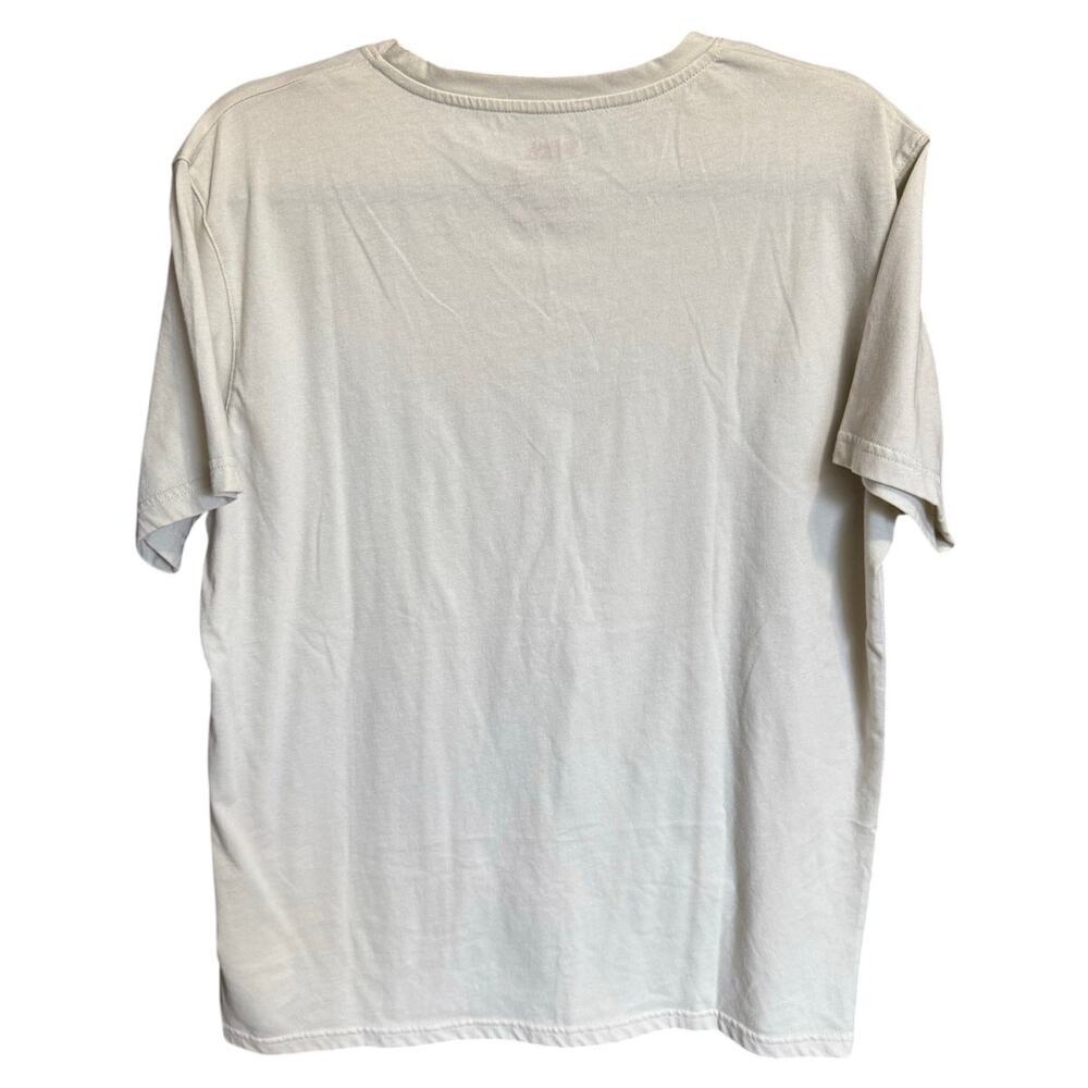 Fjallraven Men's 1960 Logo Graphic T Shirt Cream Red Size Large - Picture 4 of 9
